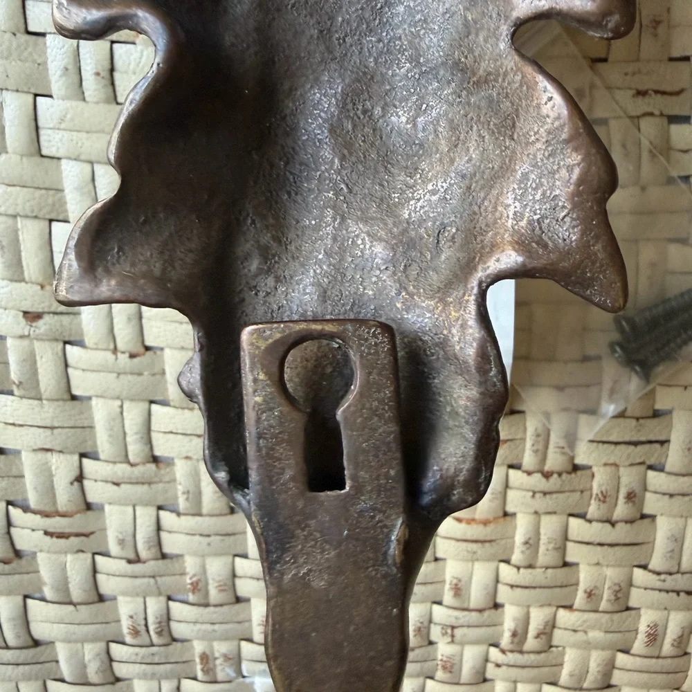Bronze Lion Head Door/ Gate Knocker Giant SAN PACIFIC INC NWT